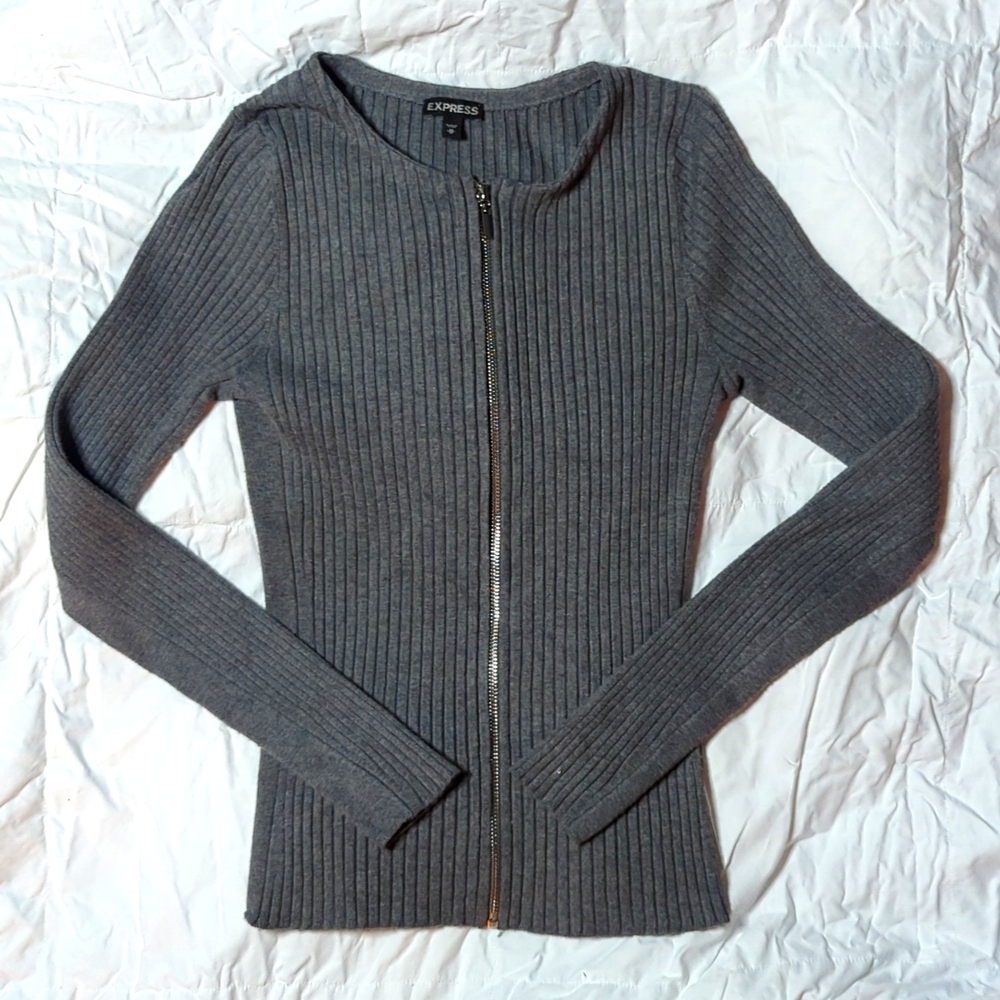 Express Zip-up Sweater